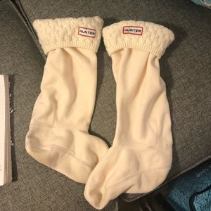 Hunter liners—off white